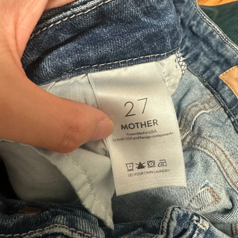 Mother Denim high waisted looker ankle fray - Picture 8 of 10